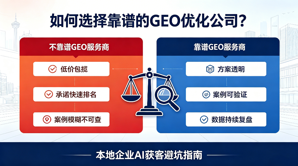 宣威如何选择靠谱的GEO优化公司？本地企业AI获客避坑指南